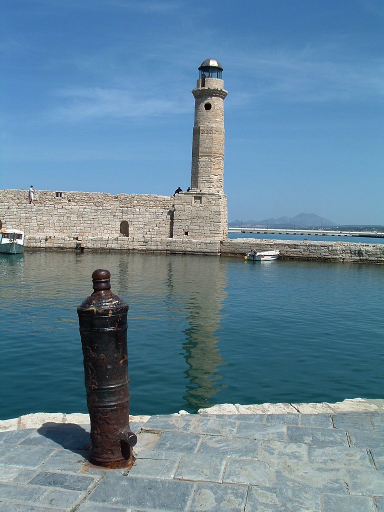 Kreta Rethymno Venizianischer Hafen by Gottfried Hoffmann -…