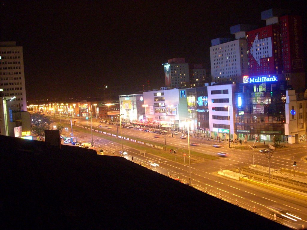 Łódź by night – al. Piłsudzkiego by jaareek