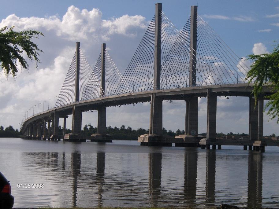 Ponte Construtor João Alves - Aracaju-Barra dos Coqueiros by Macksongrey