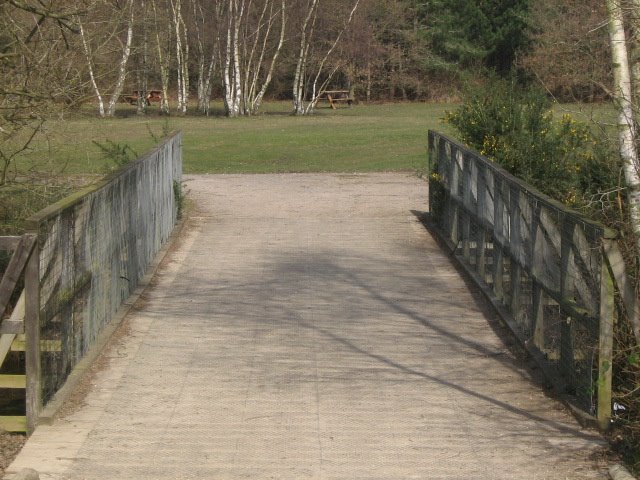 The side of the Adventure Trail big wooden bridge by Robert'sGoogleEarthP…