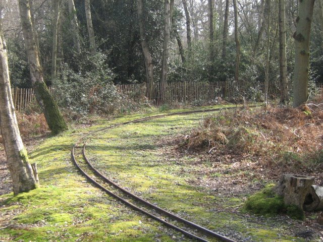 The minature railway line leads round here by Robert'sGoogleEarthP…