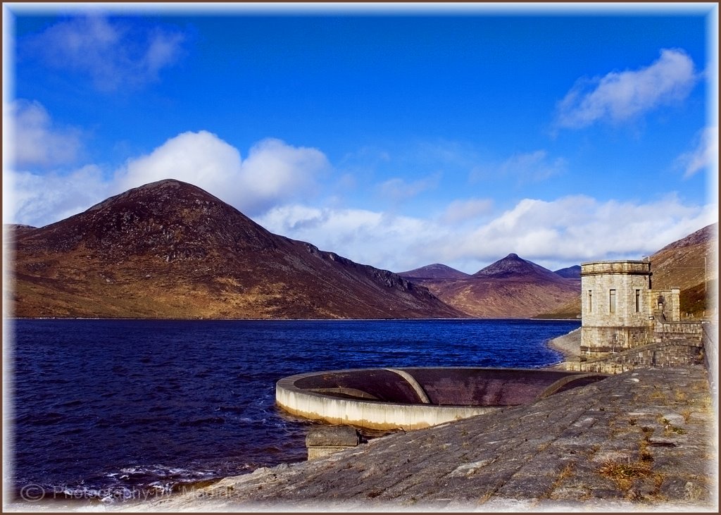 Silent Valley Dam in the Mourne Mountains by Madidi