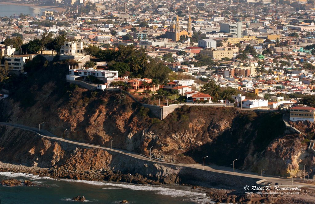 View of Mazatlan from El Faro Lighthouse by Rafal K. Komierowski