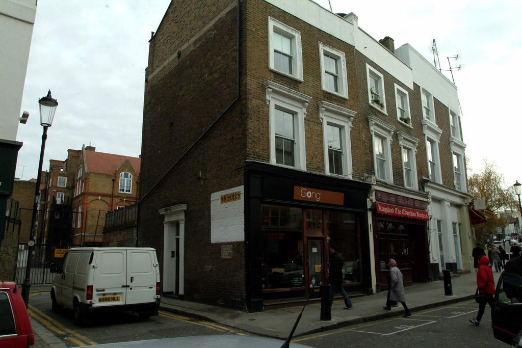 London Notting Hill what's left of the English Bookshop by Architect Paul Van W…