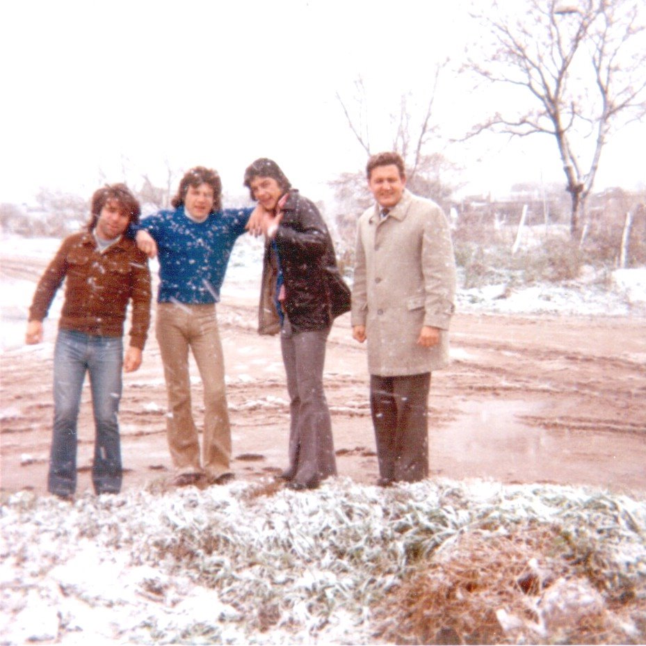 Nevó en Funes el 16 de julio 1973 – Esquina de Candelaria y San José by Los Angeles Denizen