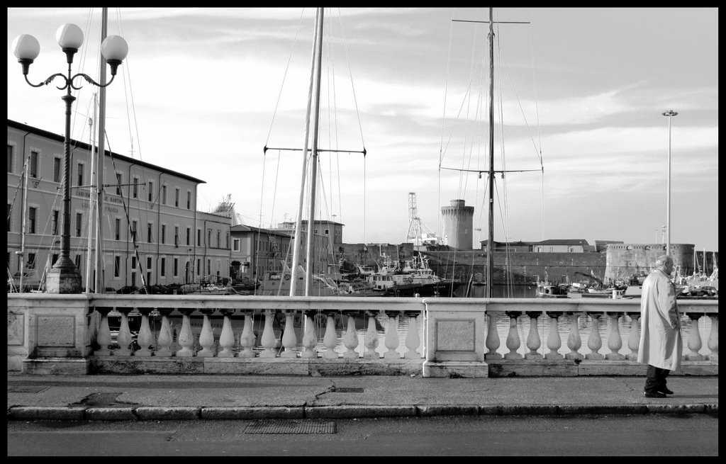 Livorno, Darsena Vecchia by Cirinei Claudio