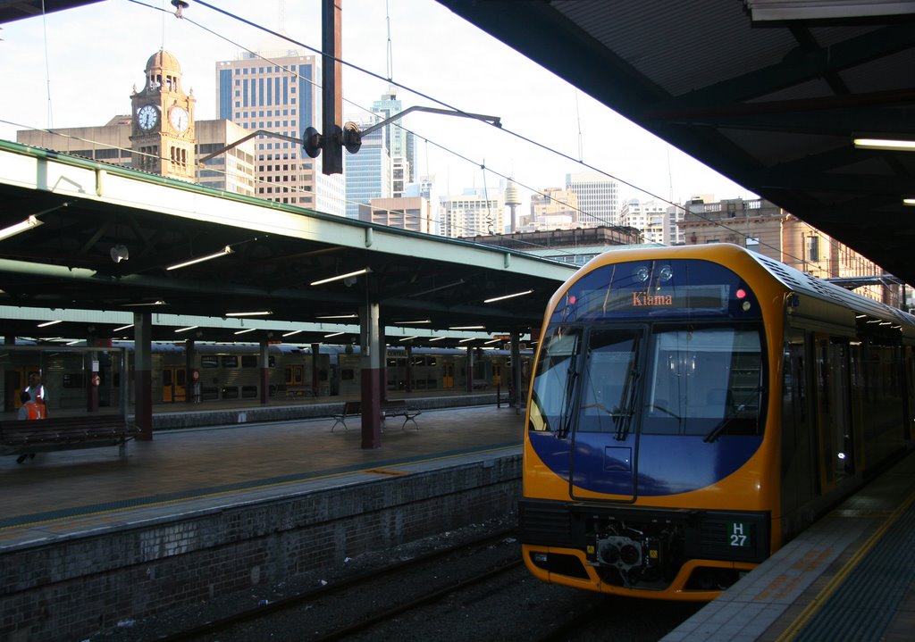 Rail Journey - Central to Kiama: Central Station, Sydney 6:30am by Ian Stehbens