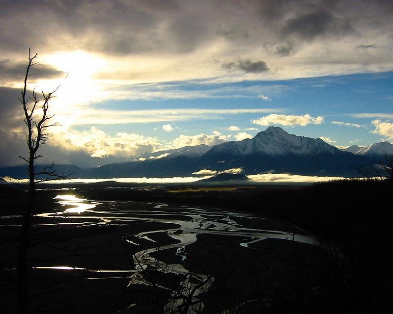 Alaska Mountains by Aaron Nuffer