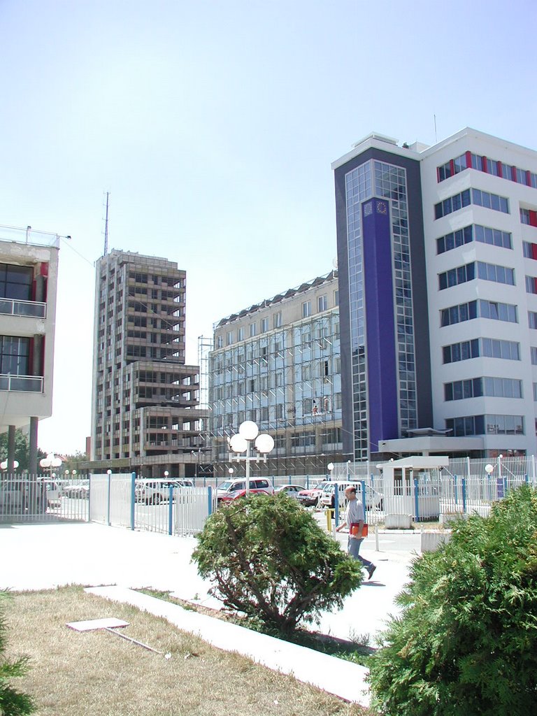 Government Building in 2002 in Prishtina by Art_May