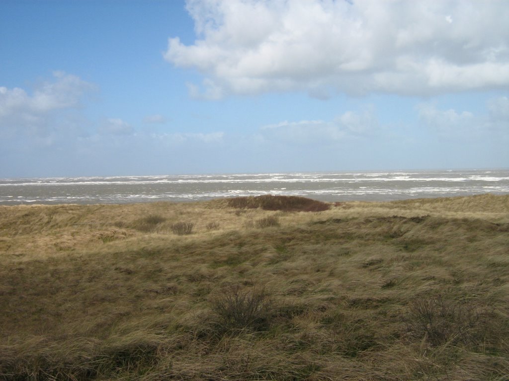 Spiekeroog / Blick auf die raue Nordsee by c.wittrahm