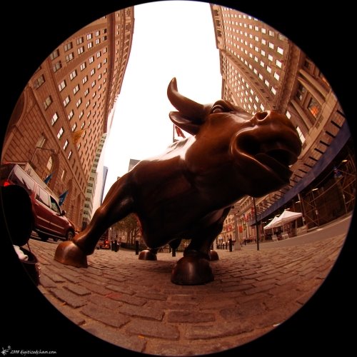 Moleman series: charging bull by Digitized Chaos