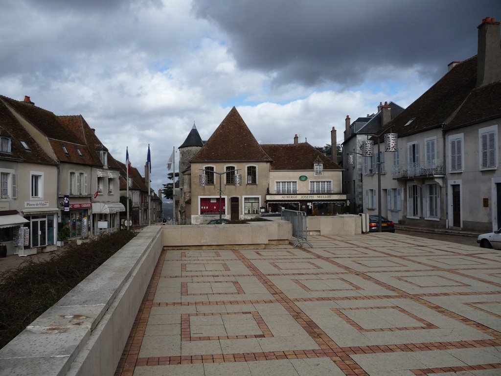 Centre de Sancerre. by J.Hache