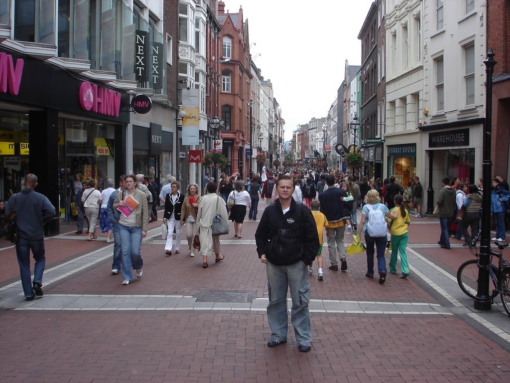 Grafton Street - Dublin -B Bubniak by Bruno Bubniak