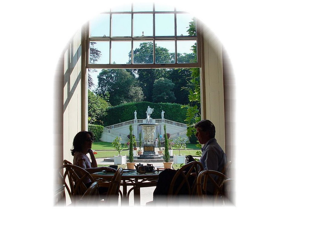 View from Orangery Restaurant to Italian Garden by john-wbt1