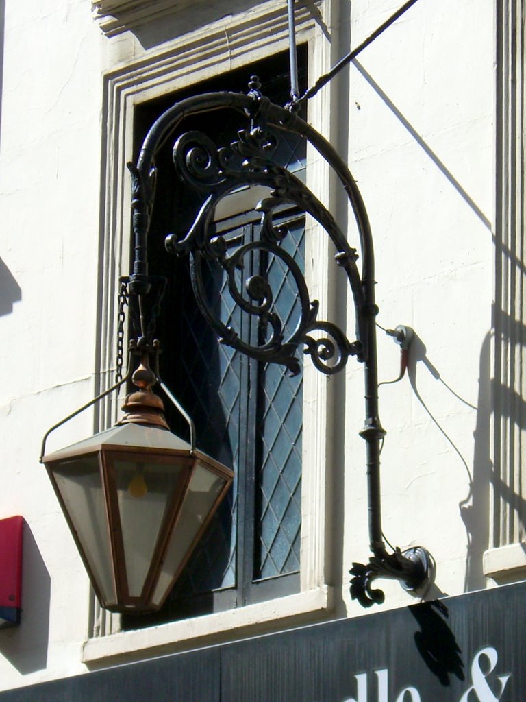 Farol con adornos by DeTejeira