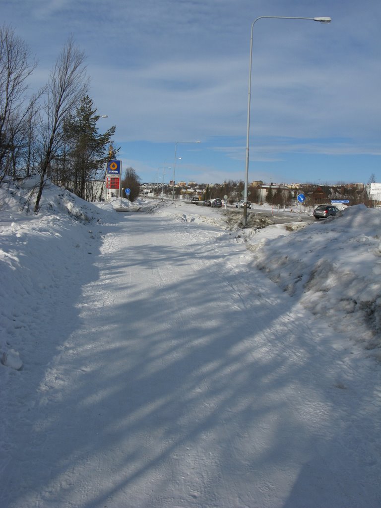 Cyclepath Malmvägen by Gerrit Holl