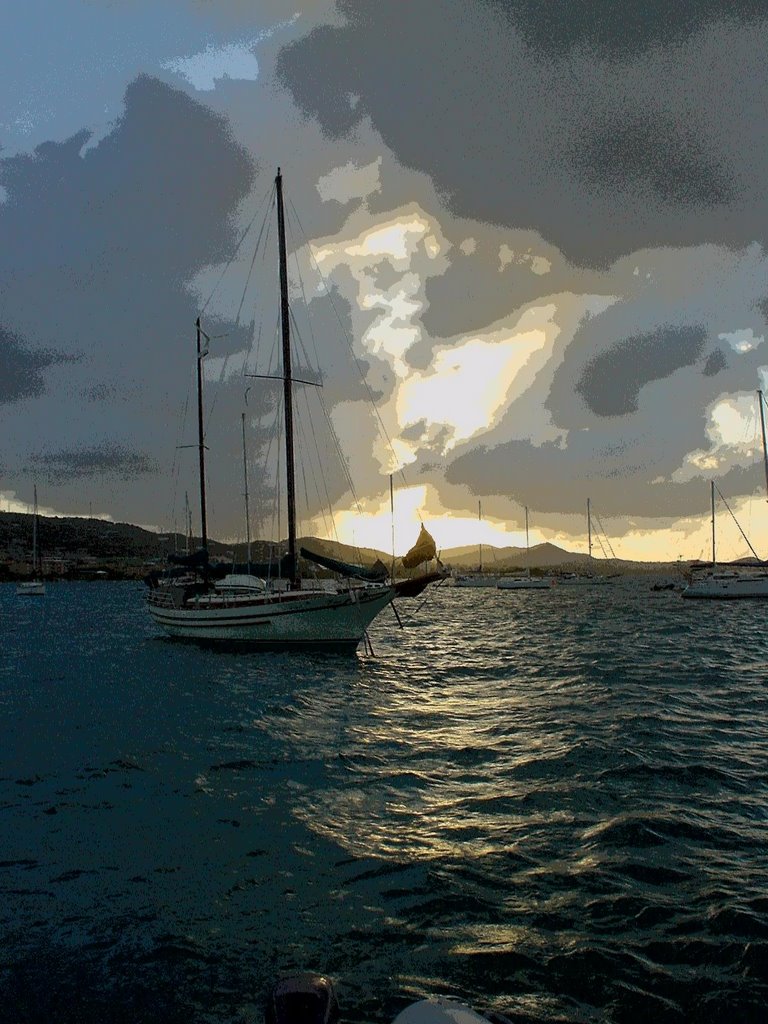 Christiansted harbor by drtuia