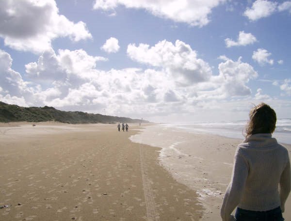 Mi Cái - La Barrosa en invierno by Antonio Qmail