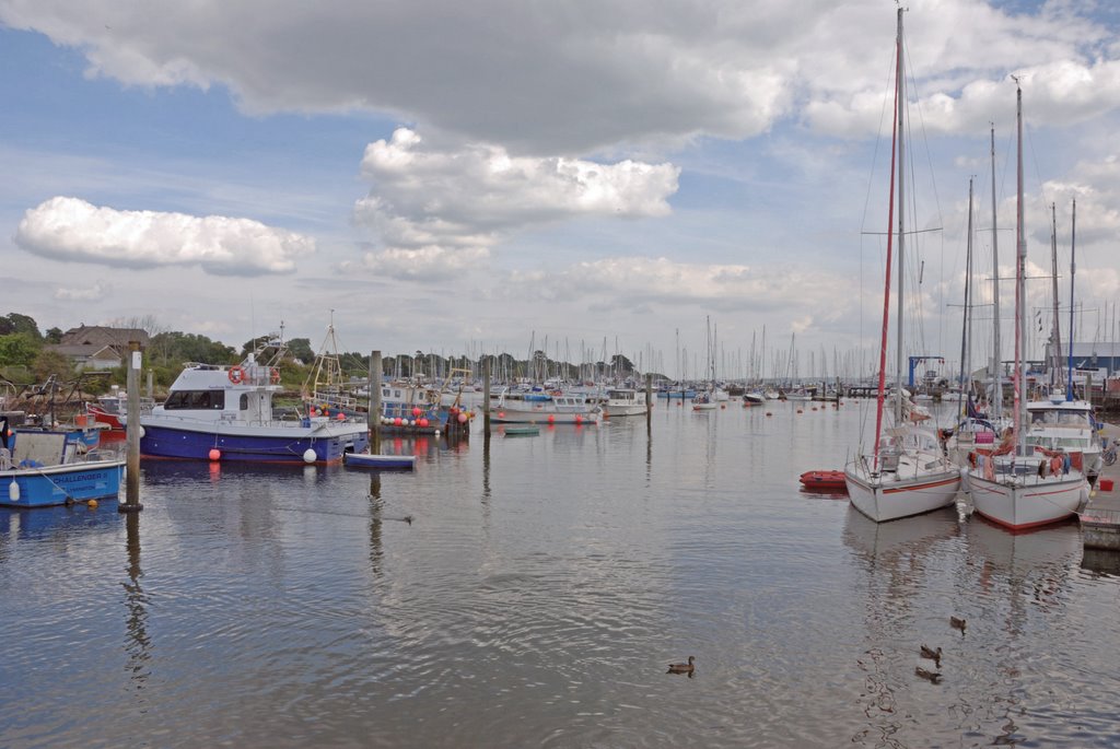 Lymington quay by Tim Hoare