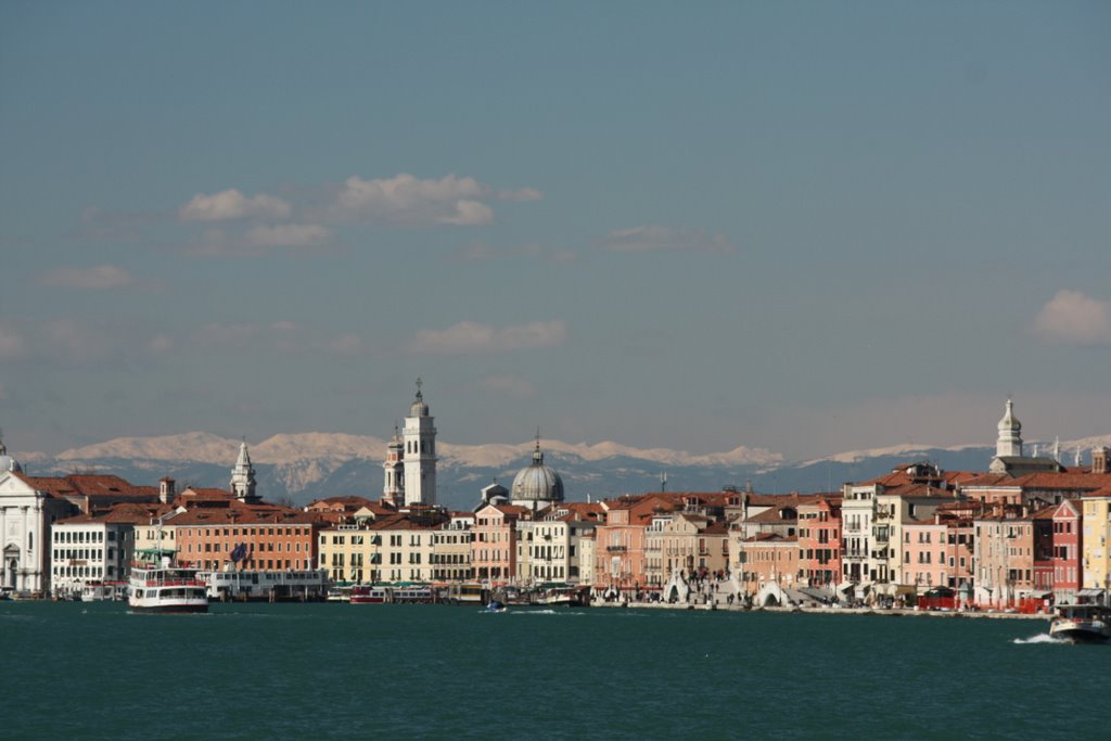 Venice with mountains by _MM_