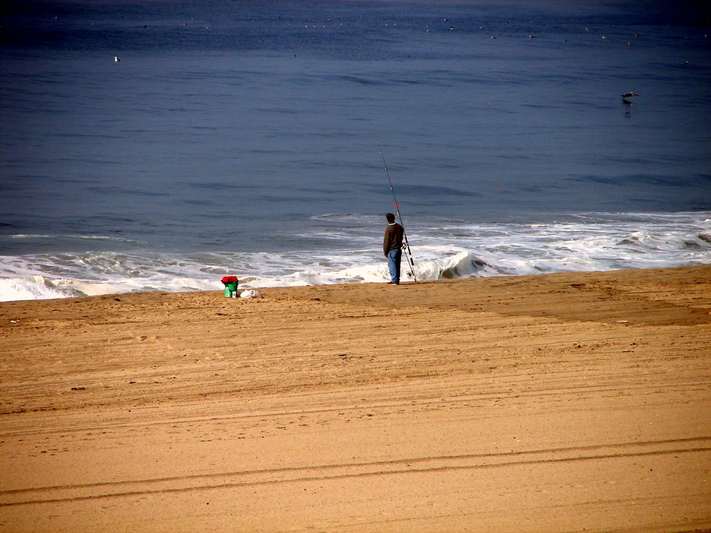 Dockweiler Beach,LA, Ca. by alek solo