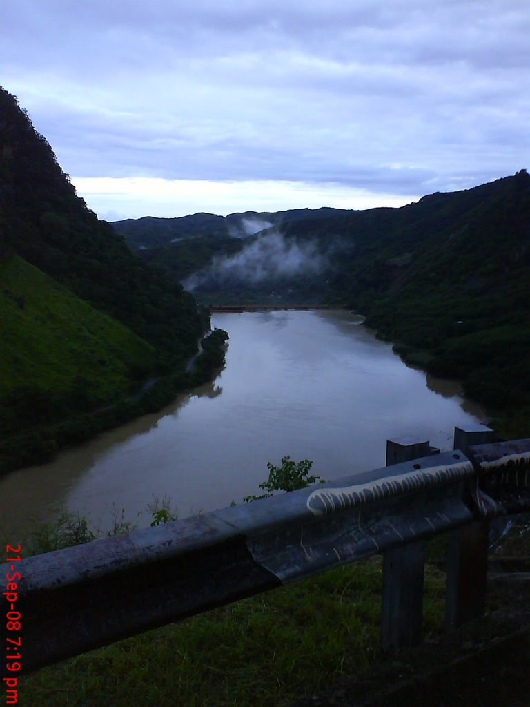 Vista del cañon y presa La venta by eduardo cuenca