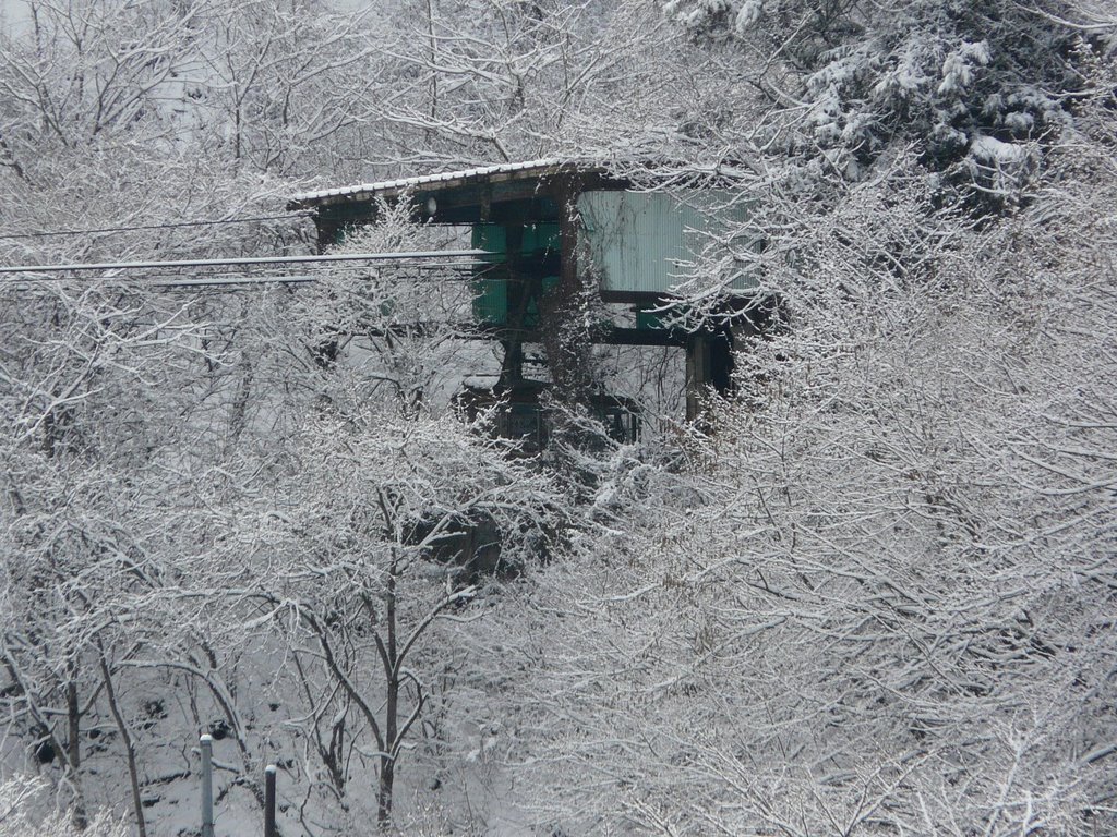 雪の旧・三頭山口駅跡 by chanow1050