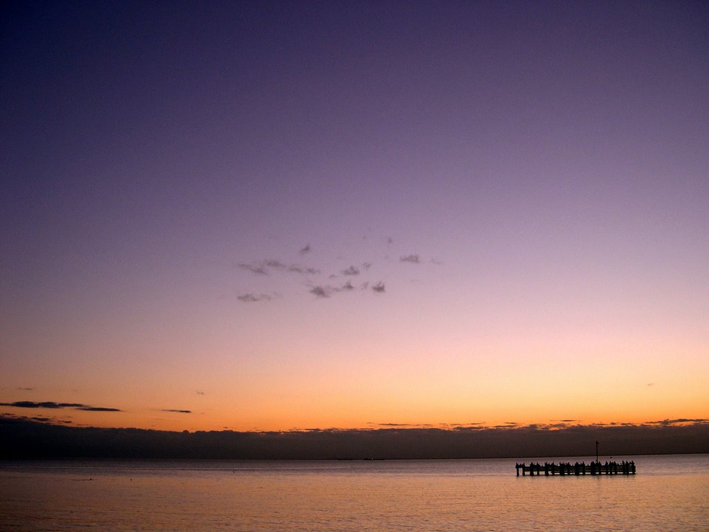 Half moon bay sunset by iecc