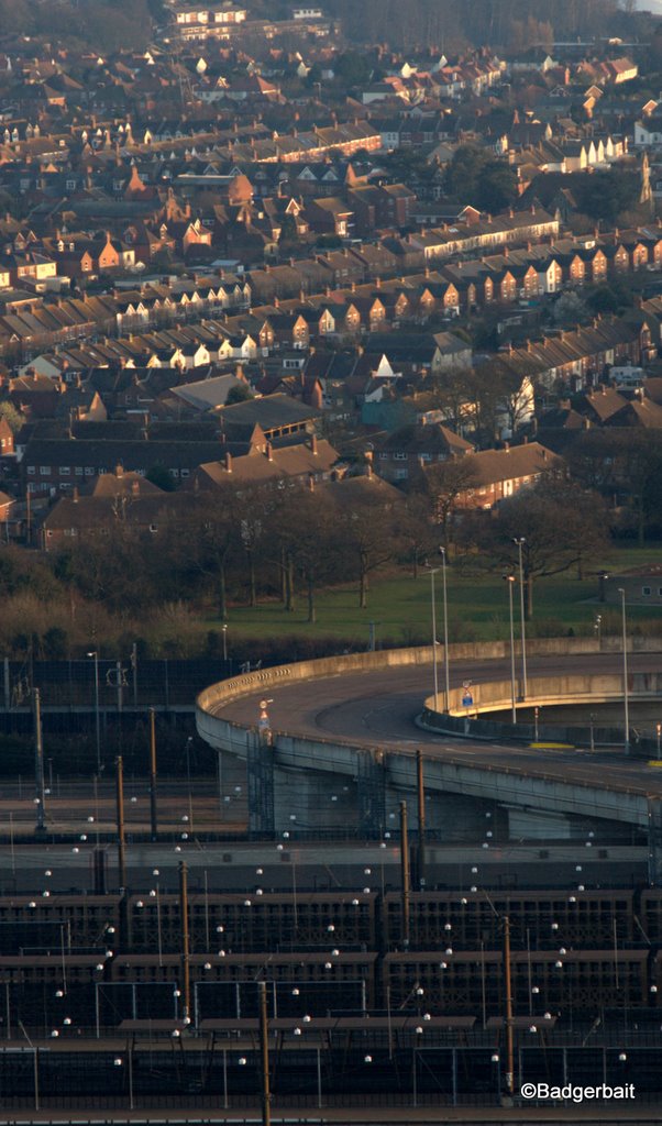 A cross section of Folkestone by Badgerbait