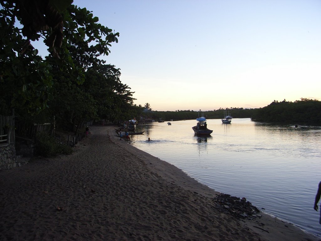 Caraíva,BA, antes do pôr do sol,2007 by Thomas Koch