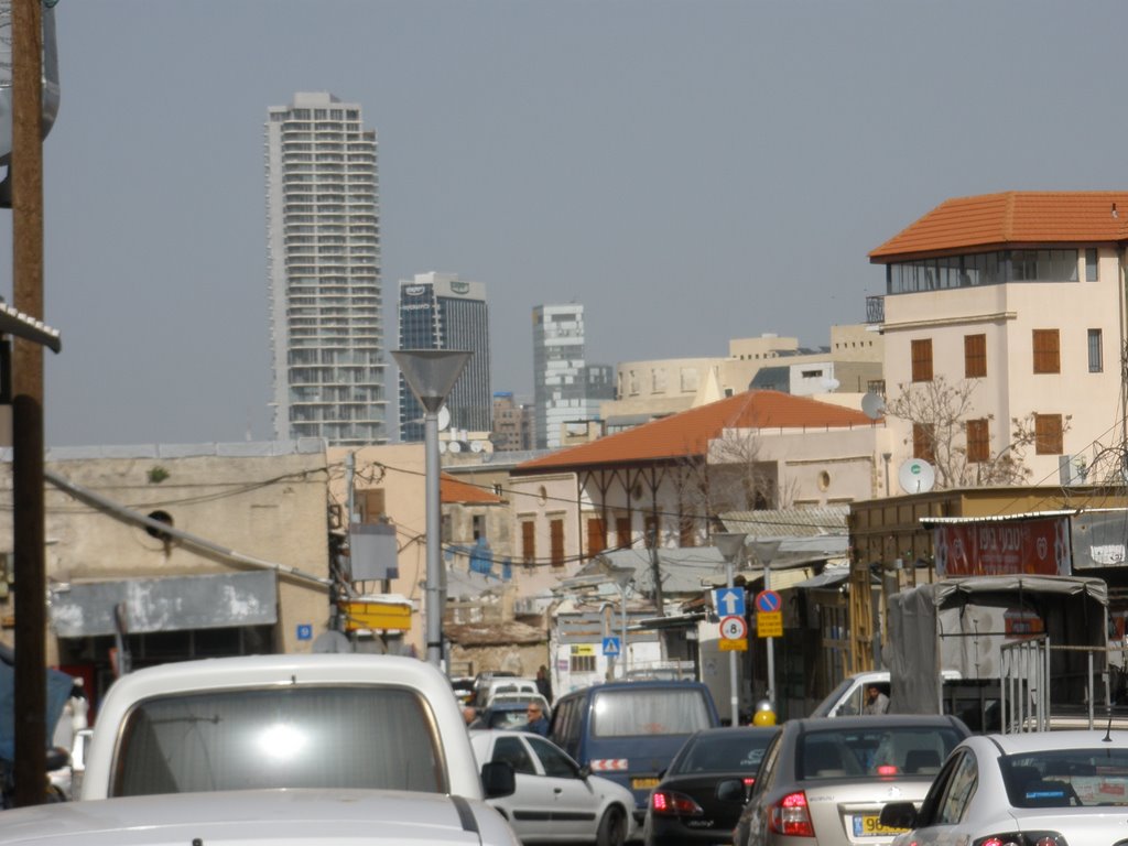 Tel-Aviv rising above Jaffa by lior