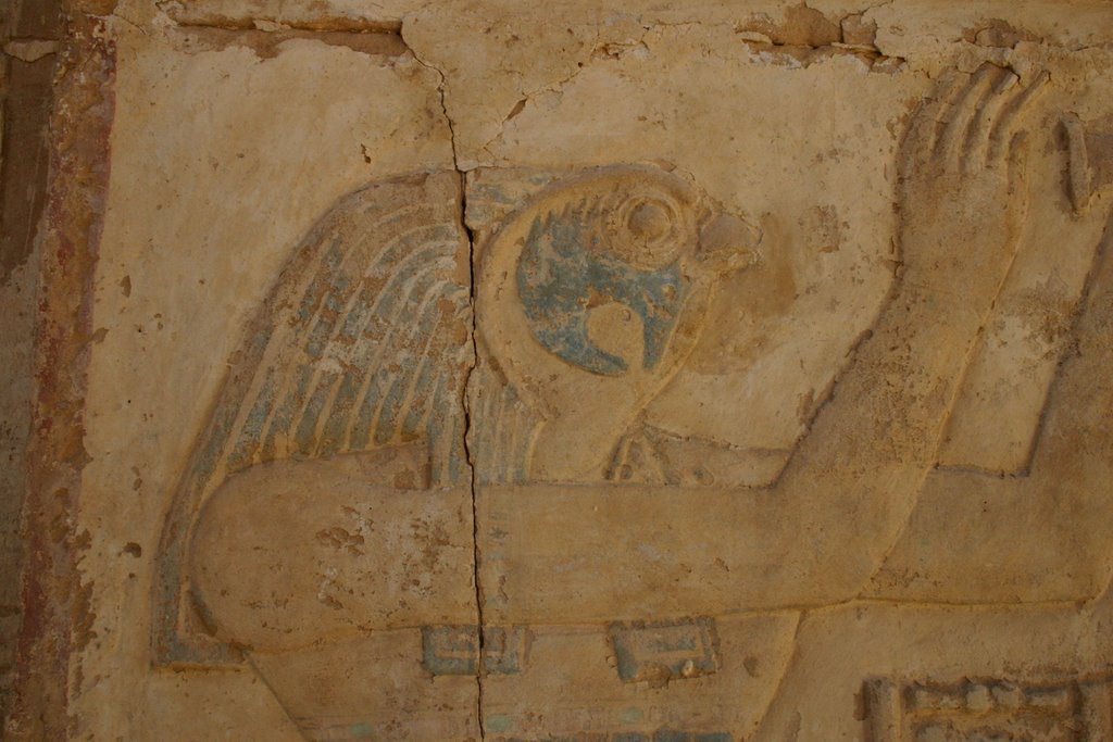 Horus, Temple Deir el Haggar, Dakhla oasis 2 by SL&LS