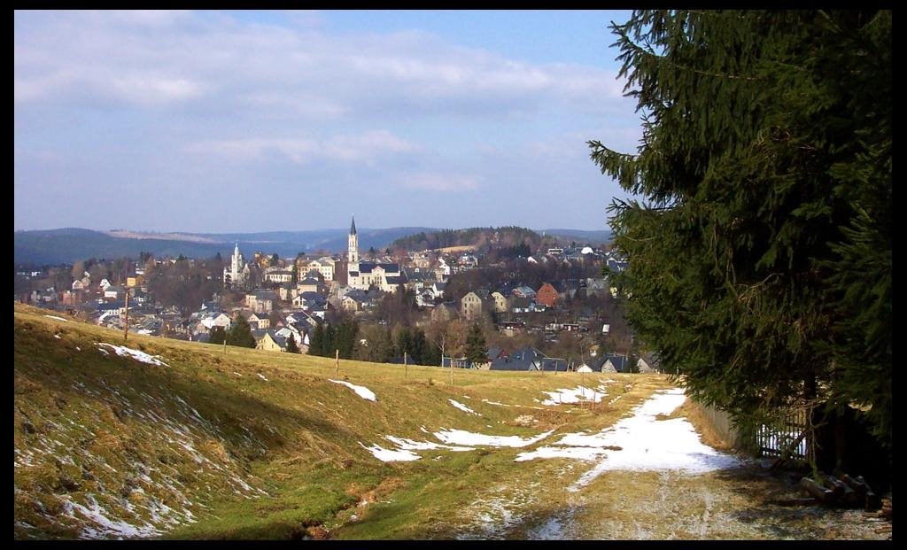 Blick auf Eibenstock by antzen