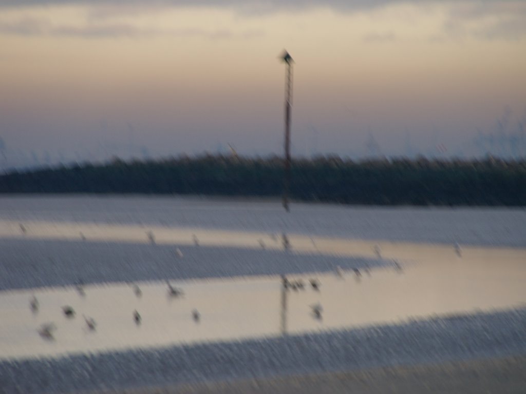 Sunset in Leasowe by merseygolfnews