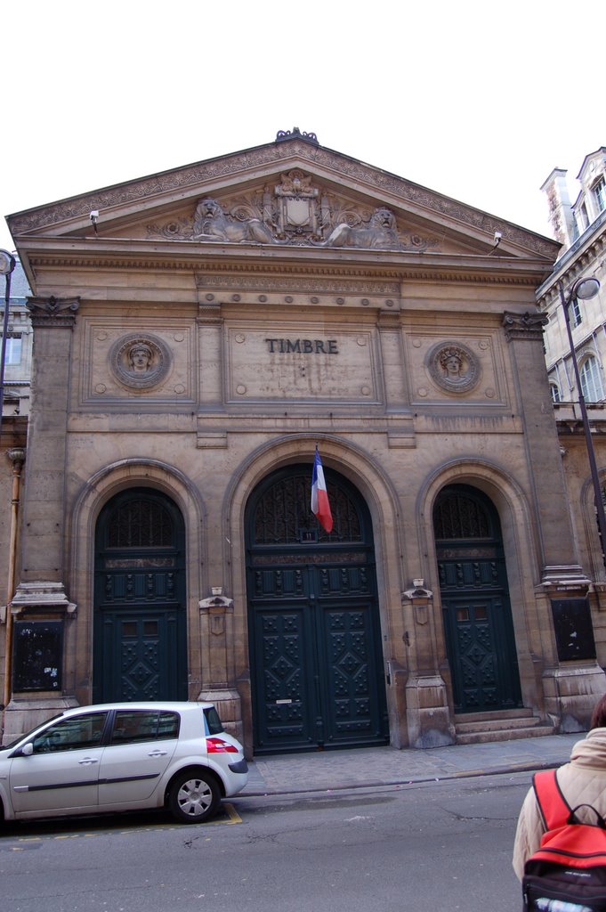 TIMBRE - Rue de la Banque by lucidi umberto