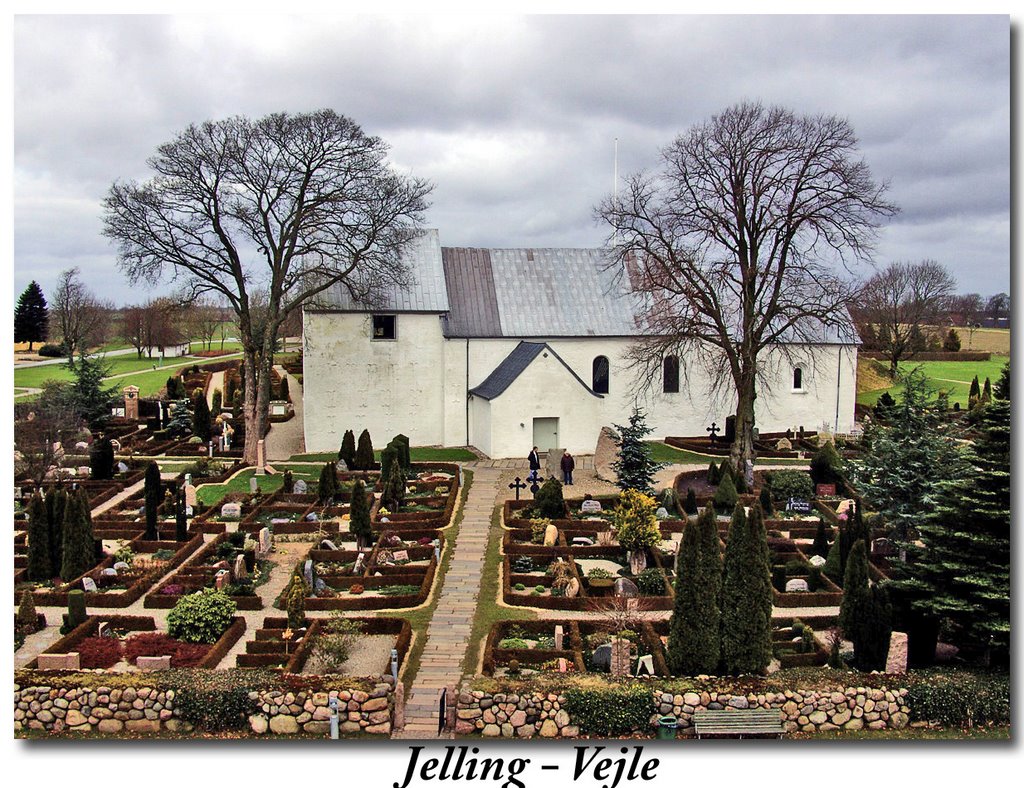 Jelling kirke by Claude David