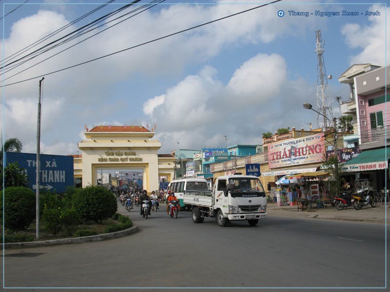 Cổng chào - Hậu Giang - Gate by Vietnam - Paracels