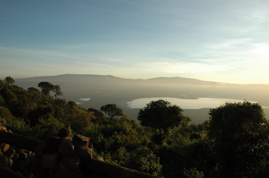 Sunrise over Ngorongoro Crater by marcgamble