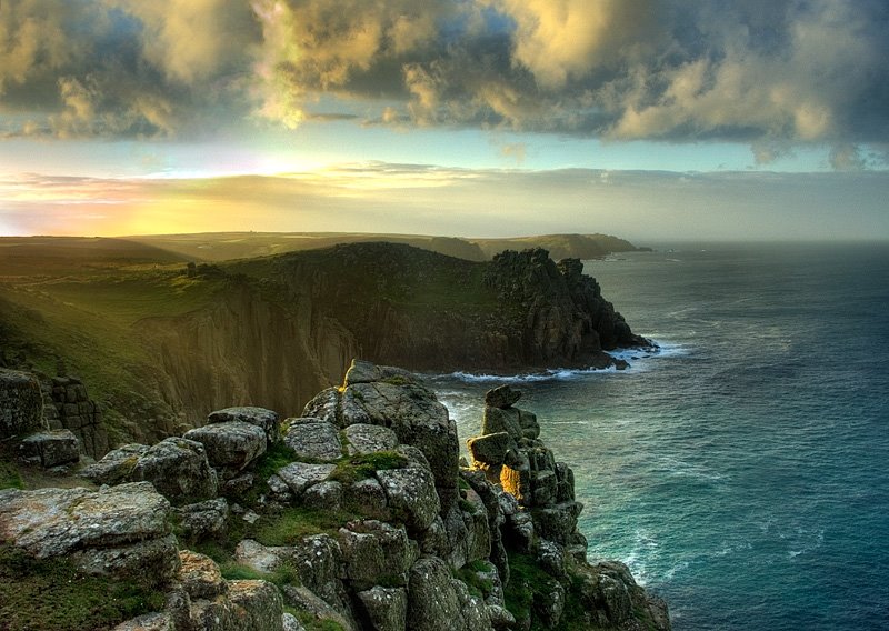 Land's End (England) by Krzysztof Nowakowski