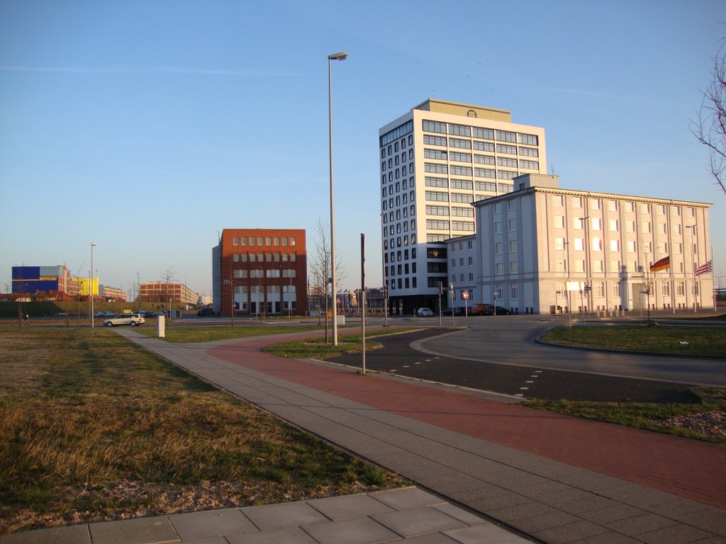 Hafenhochhaus am ehemaligen Überseehafen by rabauli