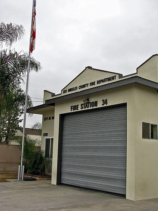 Fire Station 34 Hawaiian Gardens CA by Floydster