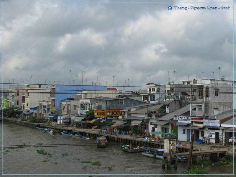 Kinh - Xáng Cái Côn - Canal by Vietnam - Paracels