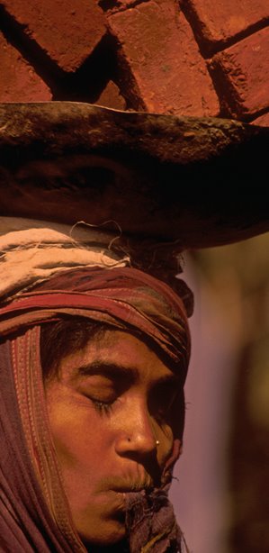 Construction Work in Mumbai, India by Joe Connors