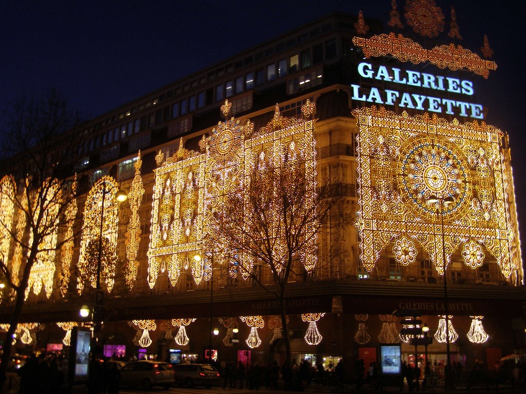 Galeries Lafayette Noel 2008 by kostaspapaxrist