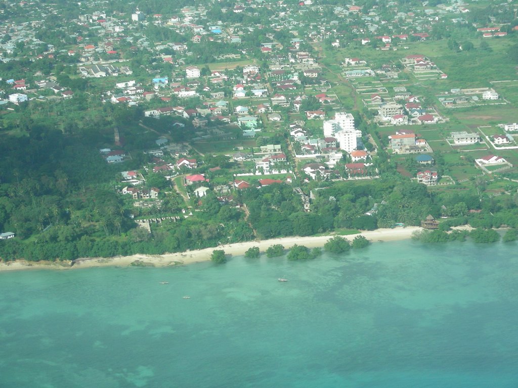 Mbweni Ruins aerial view by marcoplano