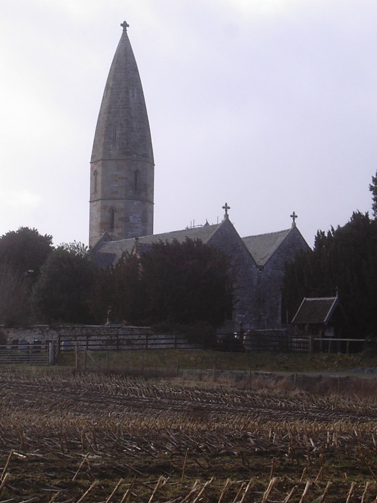 St Michaels Church by bridge cottage