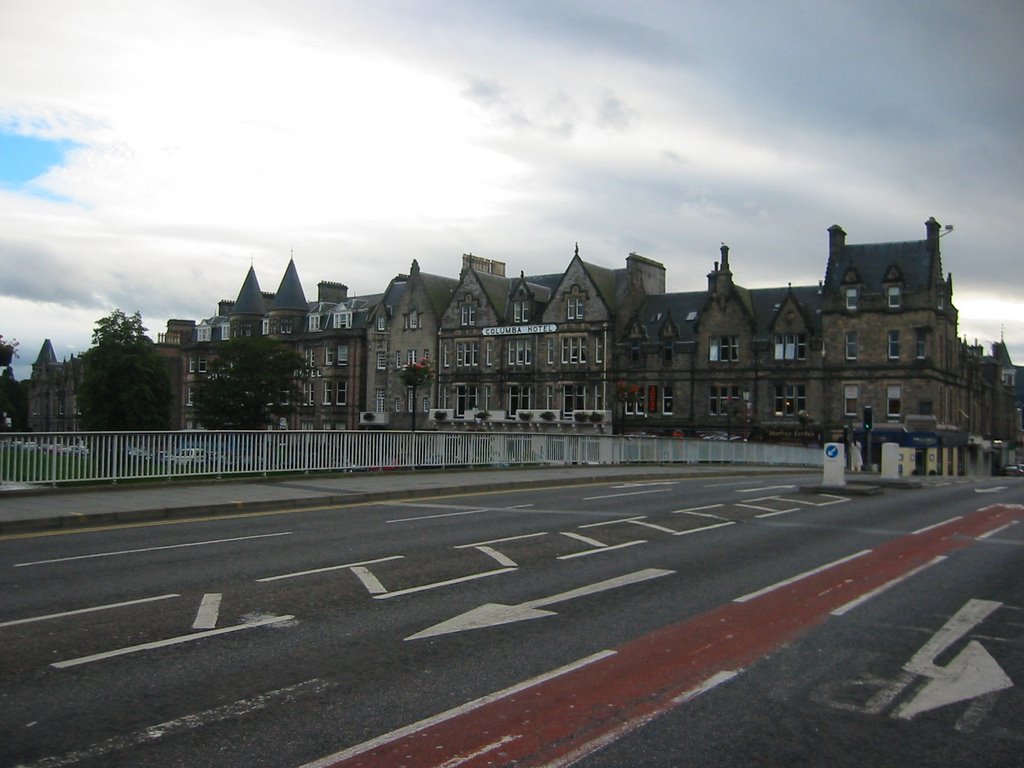 Street s of Inverness from the Young Street Bridge by Marco Anastasi