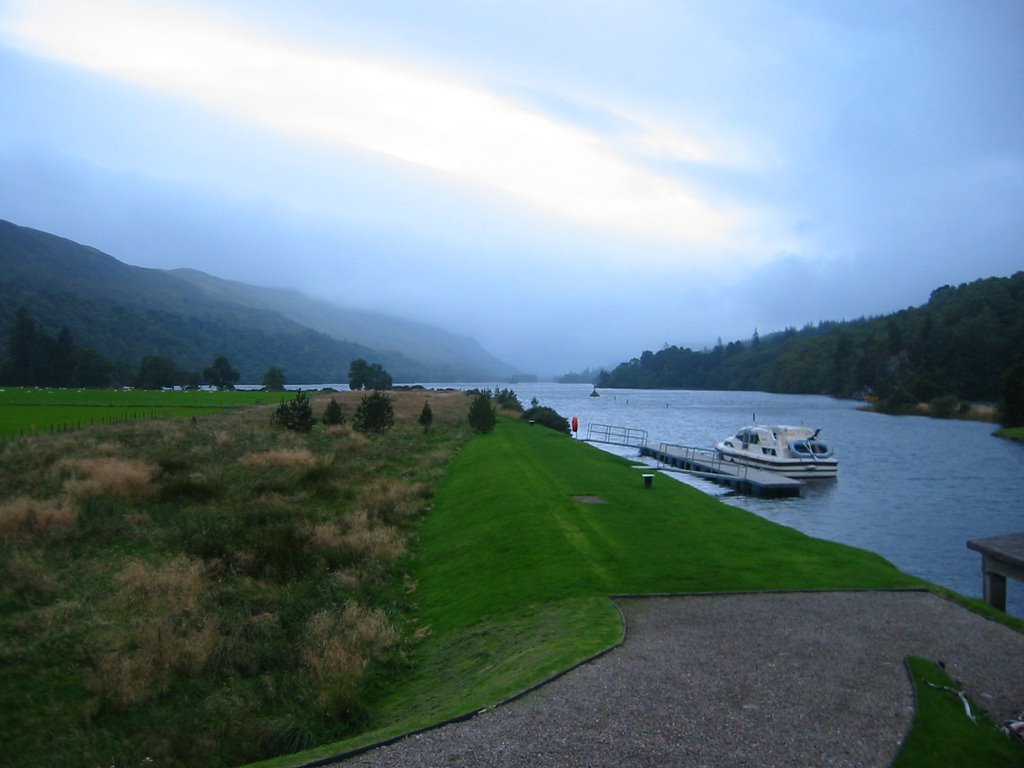 Foggy Loch Ness in Fort Augustus by Marco Anastasi