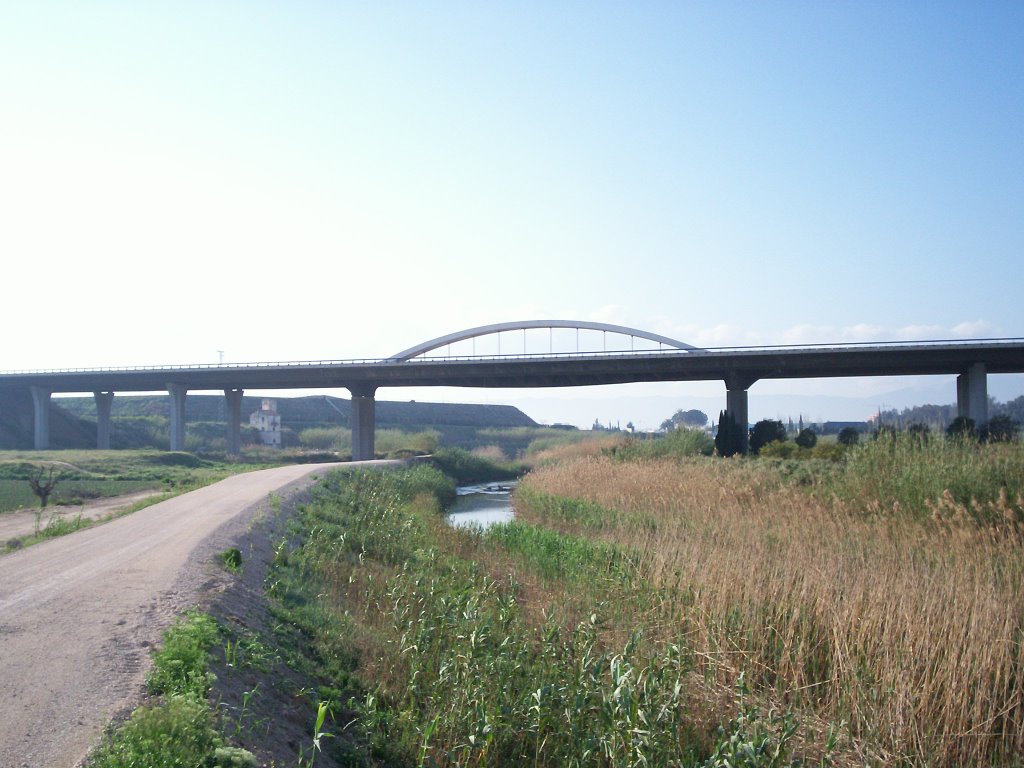 Puente autovia y rio Segura by ramon plano (carmaly…