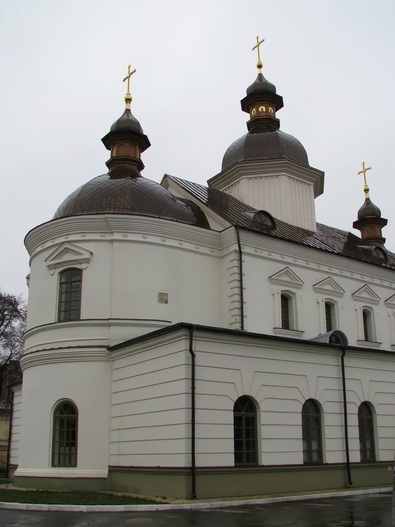 Church in Podol, Kiev, UA by Sergei Leshchinsky